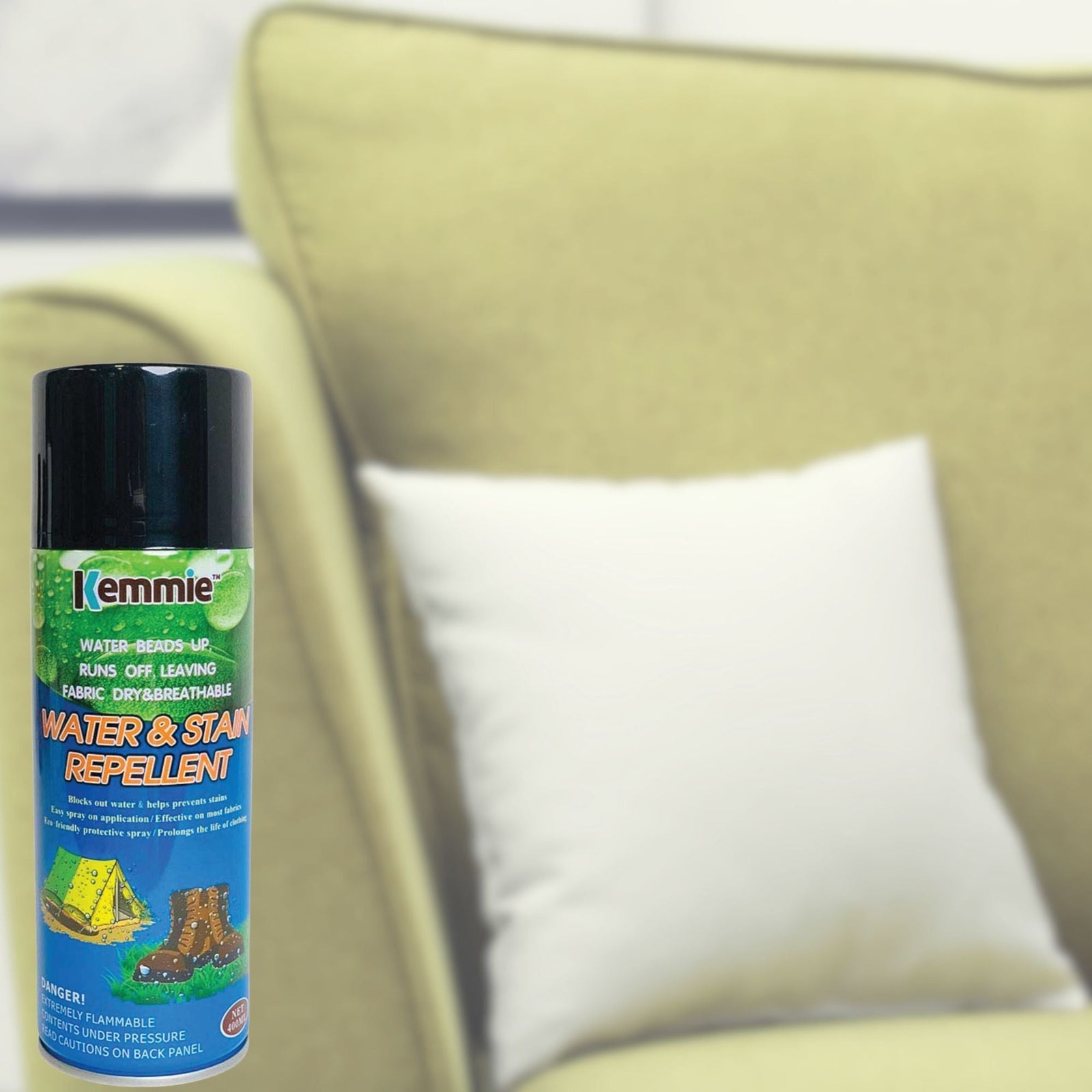 2x 212g Water Proof Stain Repellent - Hydrophobic Protective Spray - Fabrics Hats