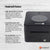 Tooleroo Bluetooth Thermal Label Printer - USB POS Receipt Shipping Printing