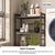 Kitchee Microwave Double Shelf - Expanding Storage Rack Kitchen Organiser Stand
