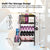 Social Hike Gym Equipment Storage Rack on Wheels - Dumbbells Weights Organiser