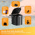 Social Hike Portable Folding Camping Toilet - Outdoor Lightweight Compact Potty