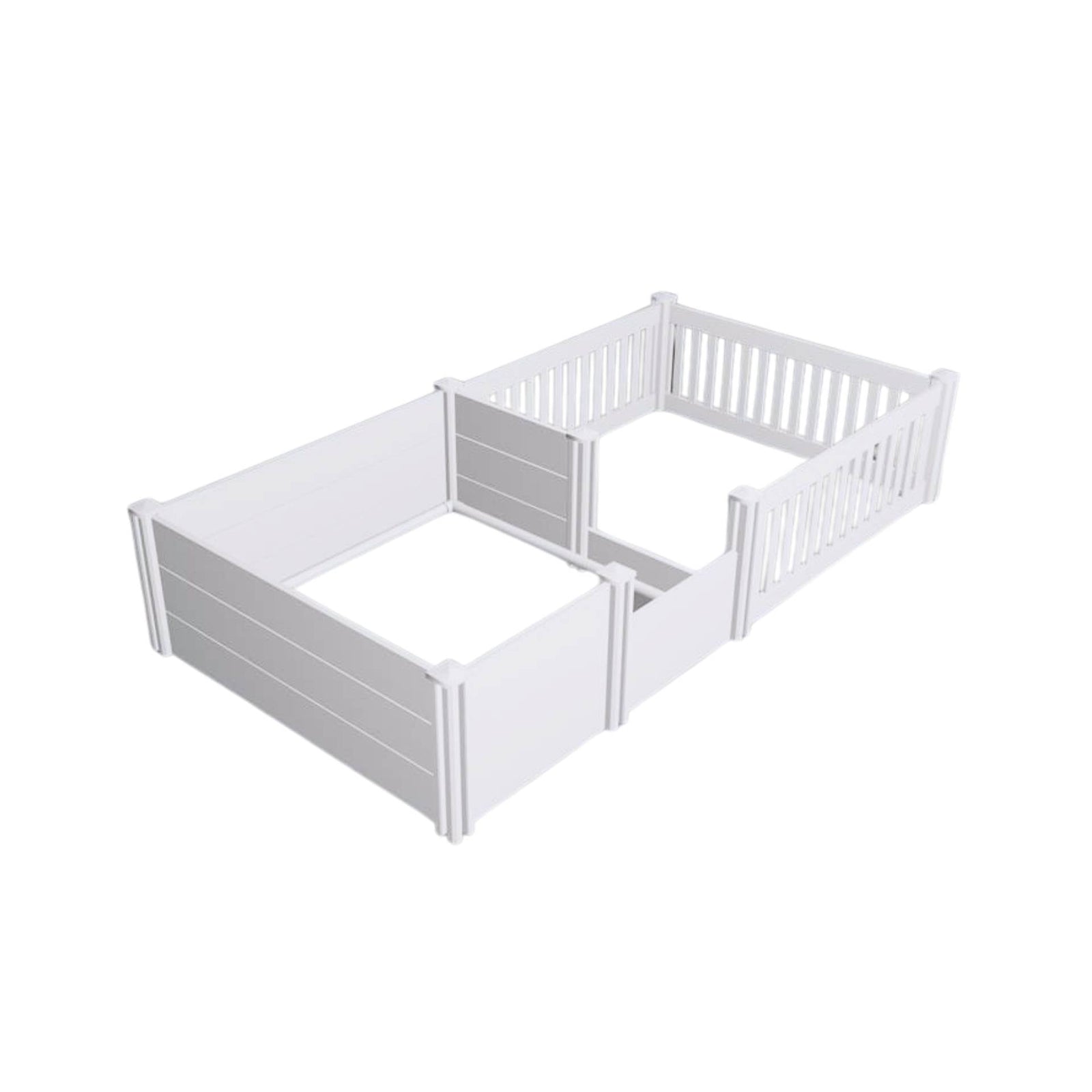 Rooster Farms PVC Dog Whelping Box + Play Pen 1.9m x .95m x 0.48m - Birthing Kit