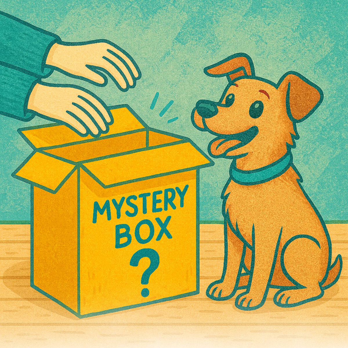 Dog Mystery Box - 10 or More Lucky Dip Assortment of Pet Products