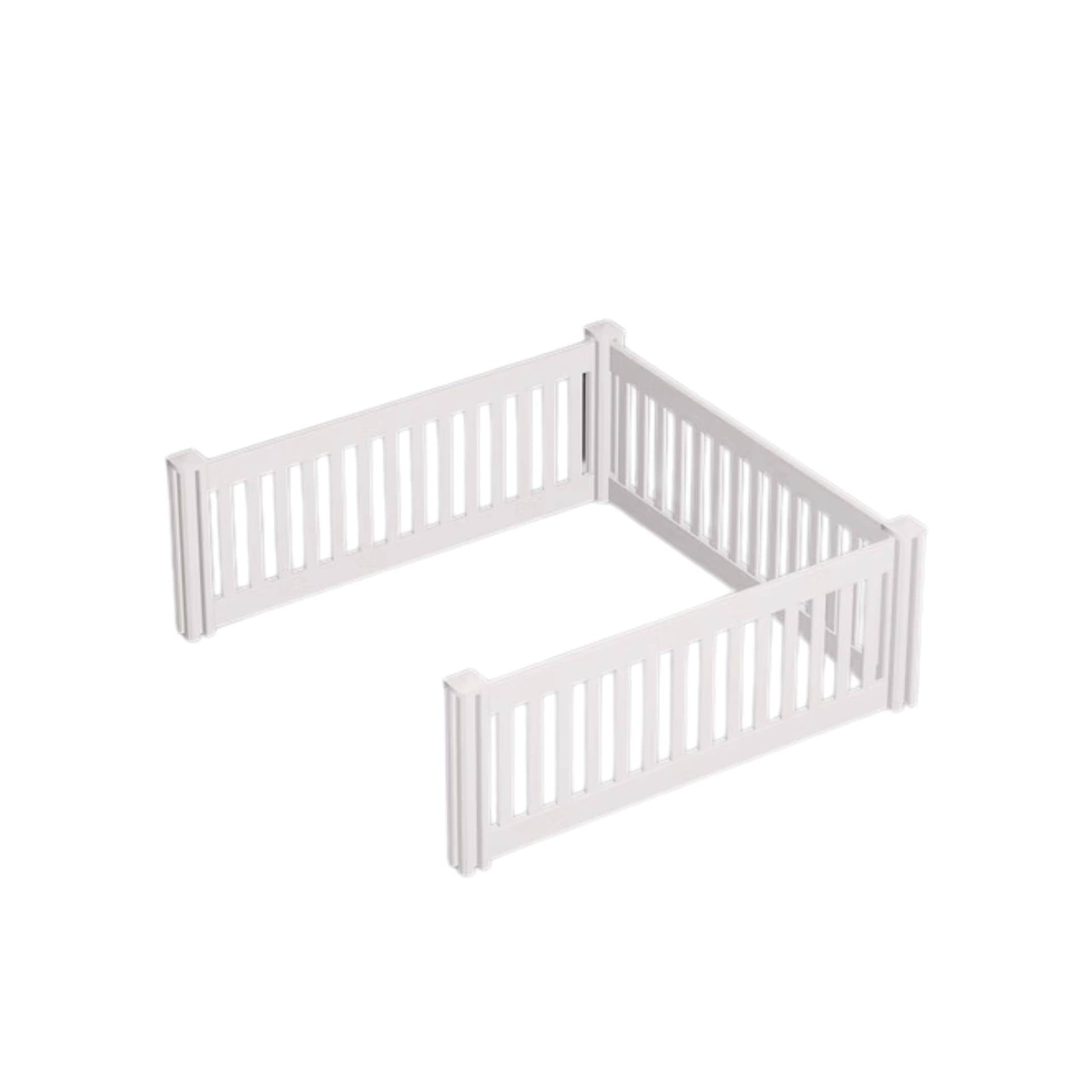 Rooster Farms PVC Dog Play Pen Extension for Whelping Box - 95cm x 95cm x 48cm