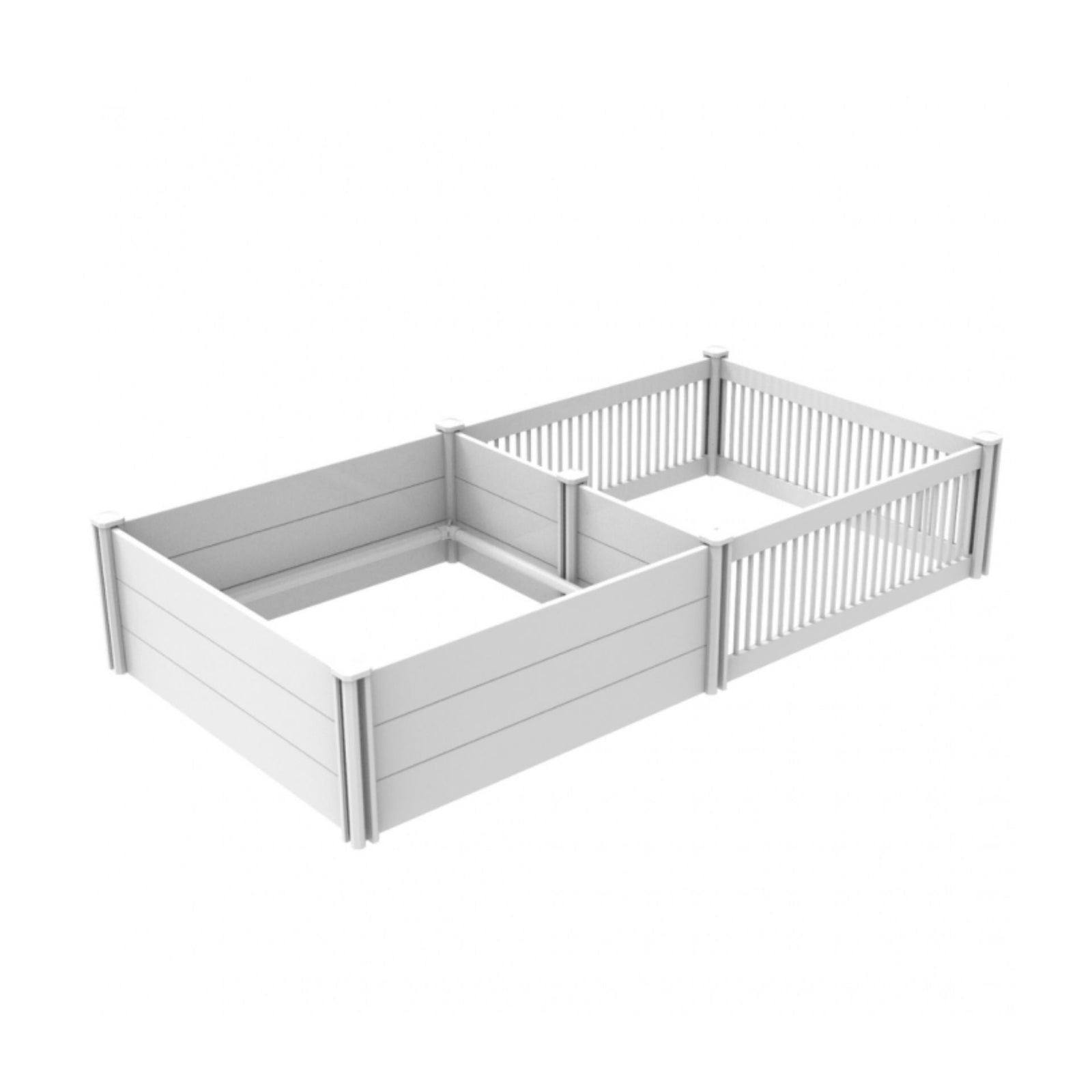 Rooster Farms PVC Dog Whelping Box + Play Pen 2.30m x 1.15m x 0.48m - Birthing Kit