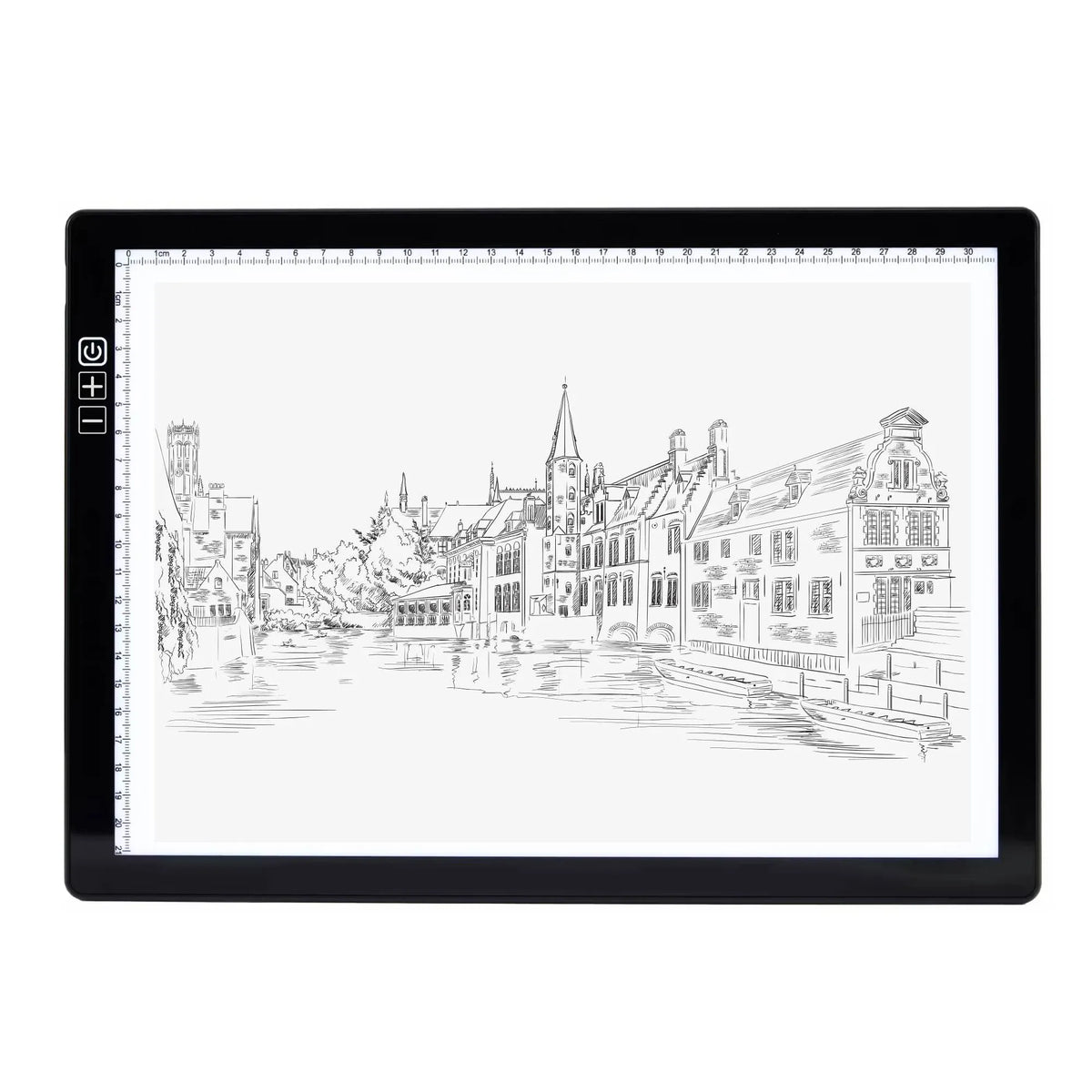 Social Hike A4 LED Light Pad Tracing Board Rechargeable USB-C 3000mAh Light Box