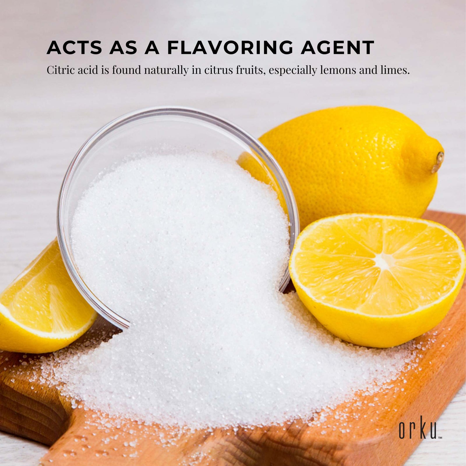 5Kg Citric Acid Powder - Food Grade Anhydrous GMO Free Preservative c6h807