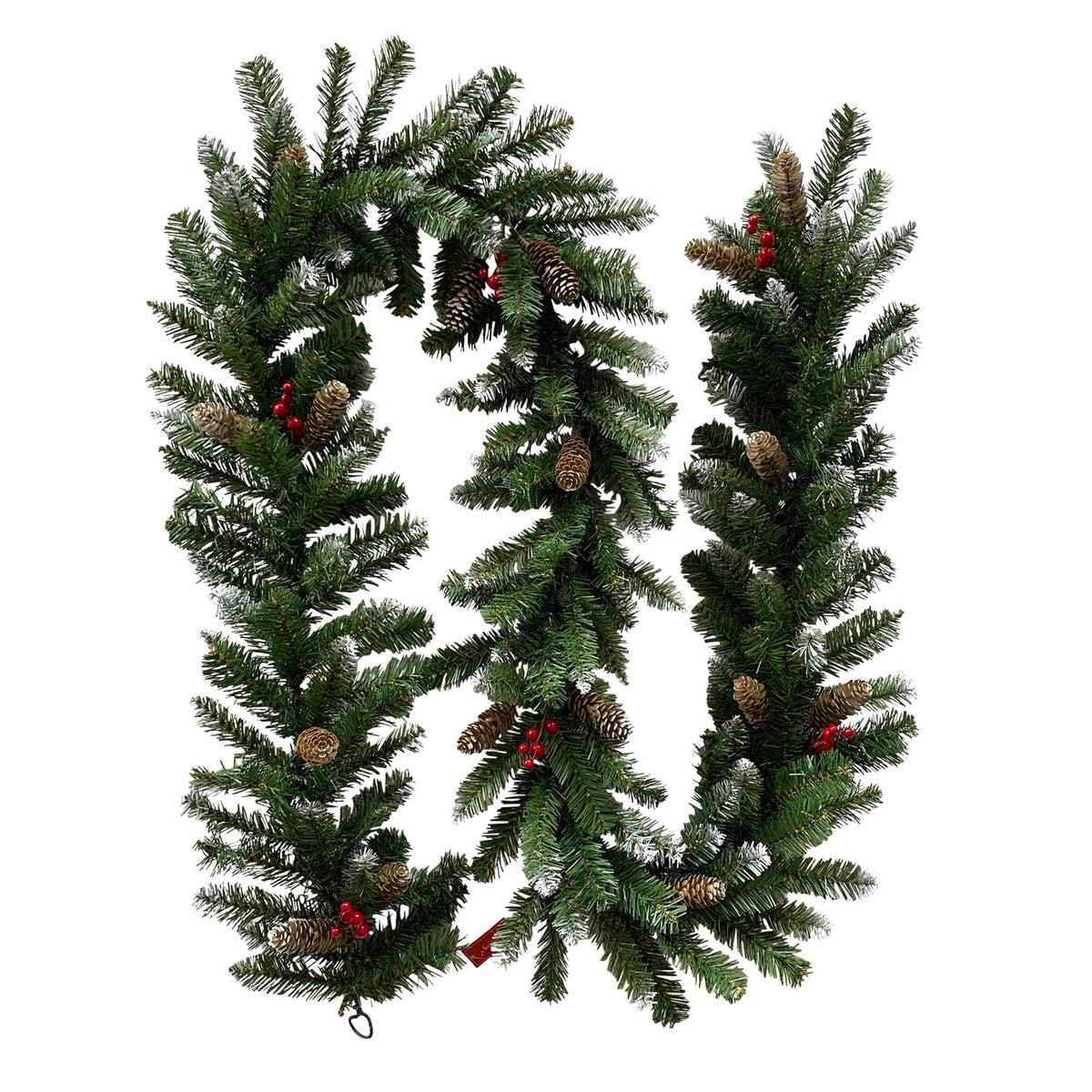 Christabelle 274cm Christmas Garland with Pine Cones &amp; Berries