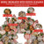 Christabelle 56cm Christmas Wreath Lush Green Holiday Door Wreath w/Jewelled Baubles, Foliage, Flowers, Pine Cones, Ribb