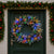 National Tree Company 76cm Pre Lit Snowy Stamford Spruce Battery Operated Christmas Wreath w/LED Lights & Timer