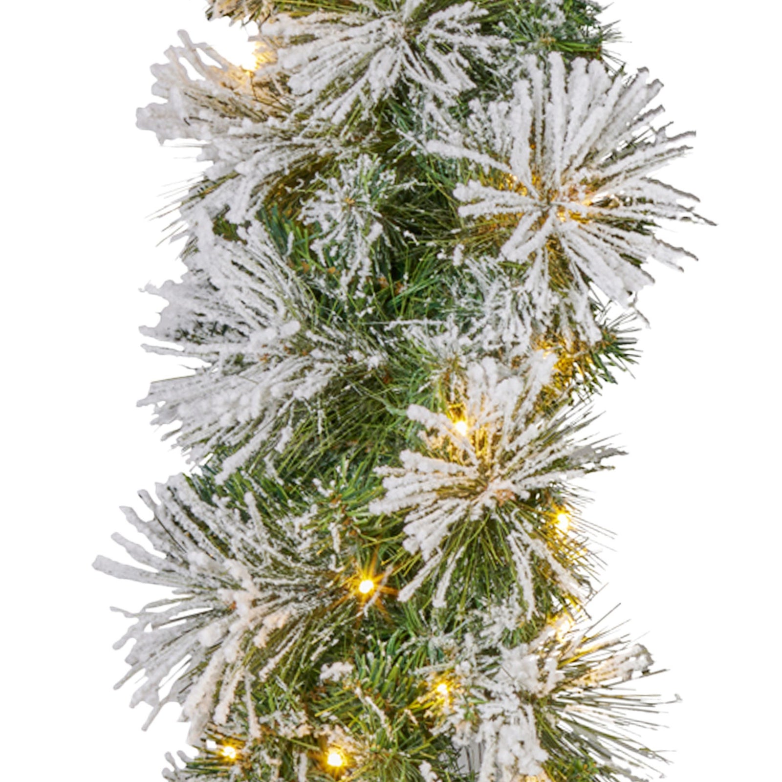 Christabelle 274cm Majestic Snow Prelit Christmas Garland
