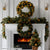 Christabelle 274cm Pre-lit Christmas Garland Gold Baubles Aa Battery Led Lights