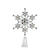 Christabelle Snowflake Christmas Tree Topper Beaded Decoration Ornament Xmas
