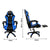 Intex Spire Zinc Blue And Black Adjustable Gaming/office Chair