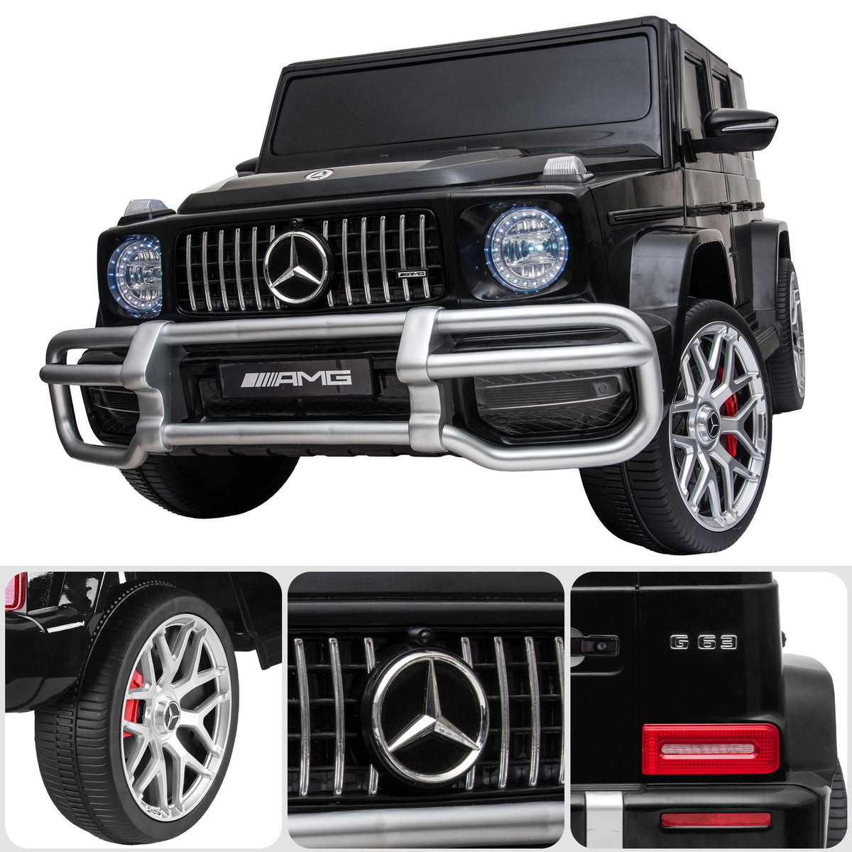 Kahuna Mercedes Benz AMG G63 Kids Electric Two Seater Ride On Car with Remote Control