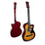 Karrera 38in Acoustic Guitar Steel Strings Carry Bag Shoulder Strap Sun Burst