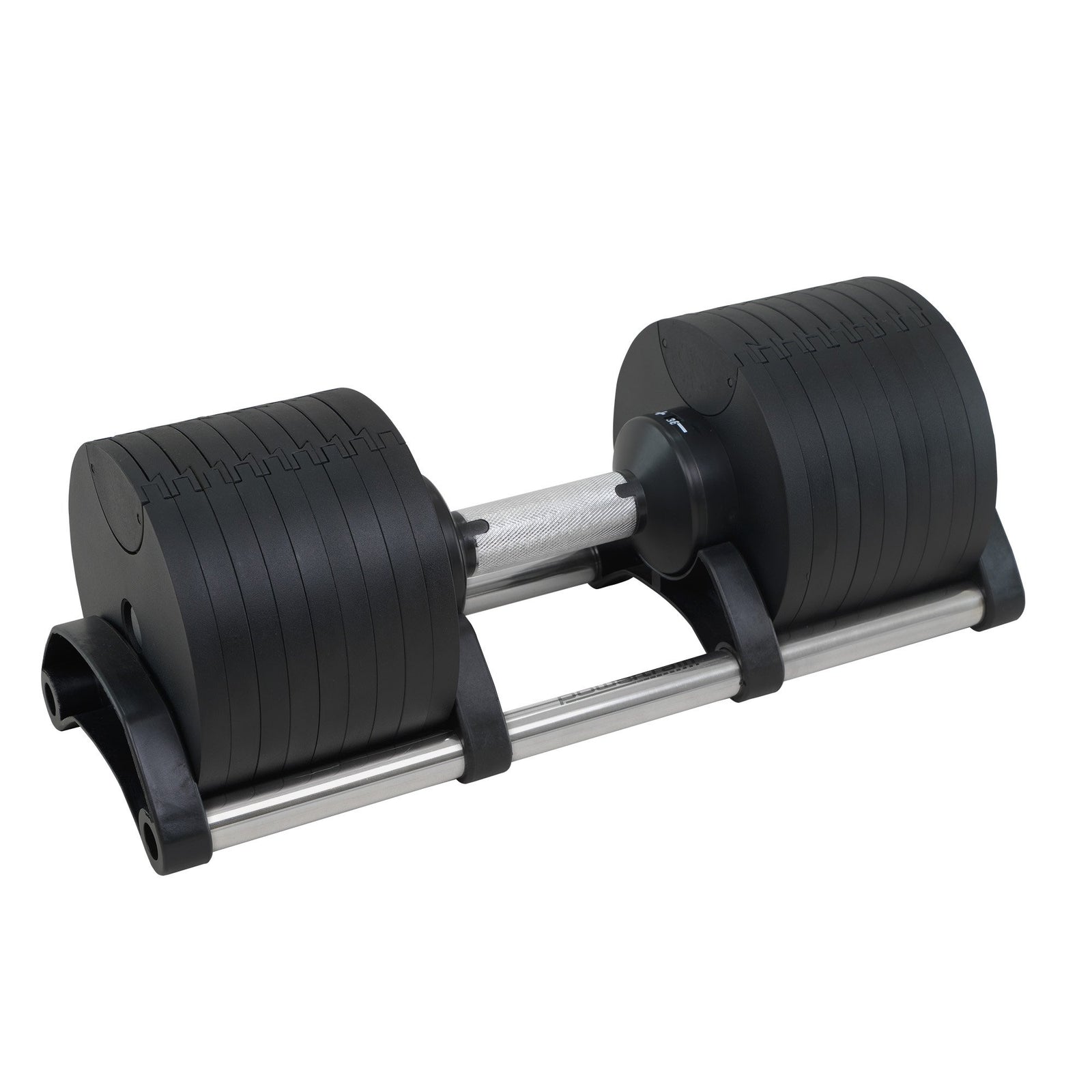 Powertrain Eon 45kg Adjustable Dumbbell Home Gym 9 Strength Training Safety Lock System For Building & Fitness Workouts