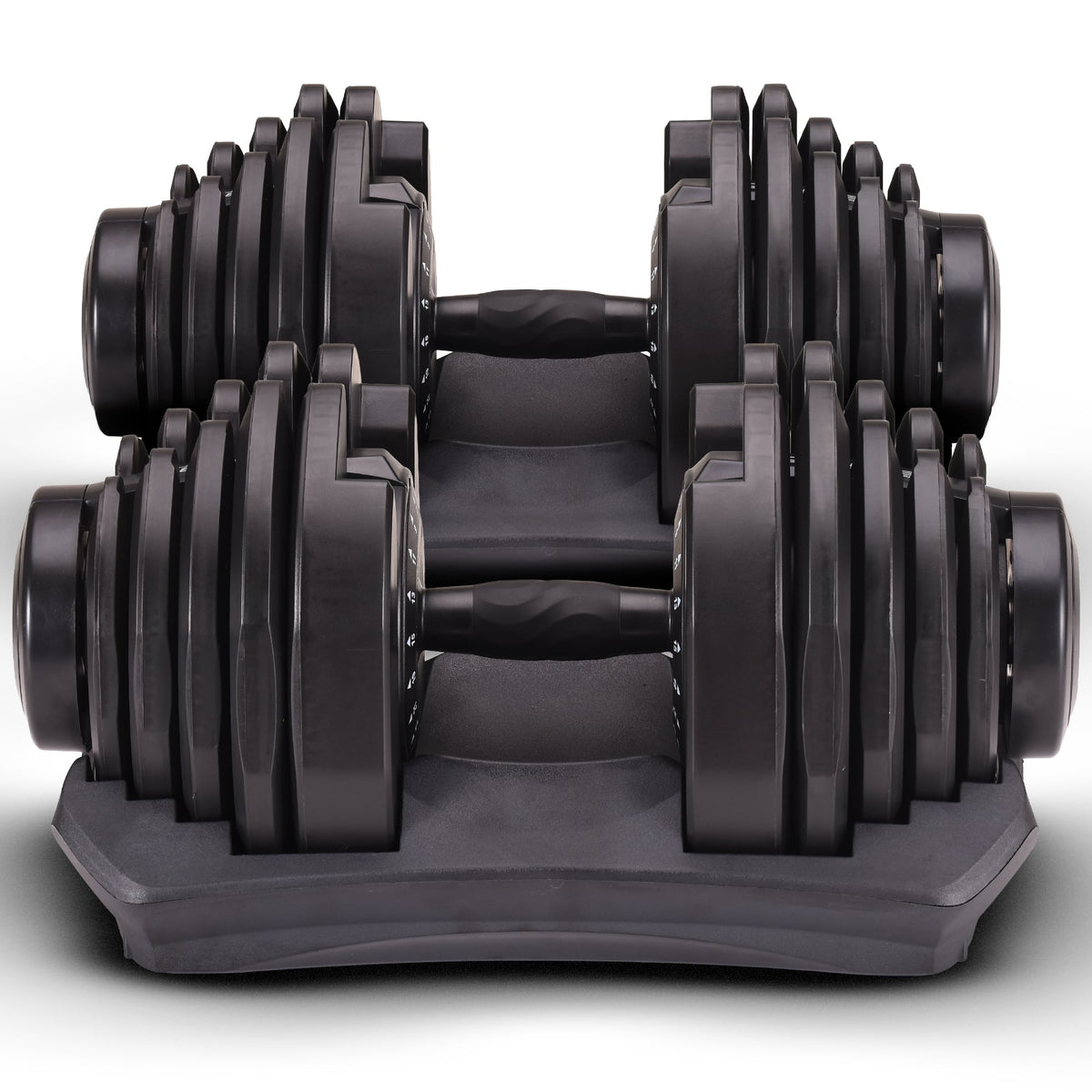 Powertrain2 x 40kg Powertrain Adjustable Dumbbells Home Gym Set