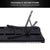 Karrera 61-Key Electronic Piano Keyboard with LED and Folding Stand in Black CHJ-SD1