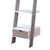 Sarantino Mira 5-tier Ladder Shelf In White And Grey Oak