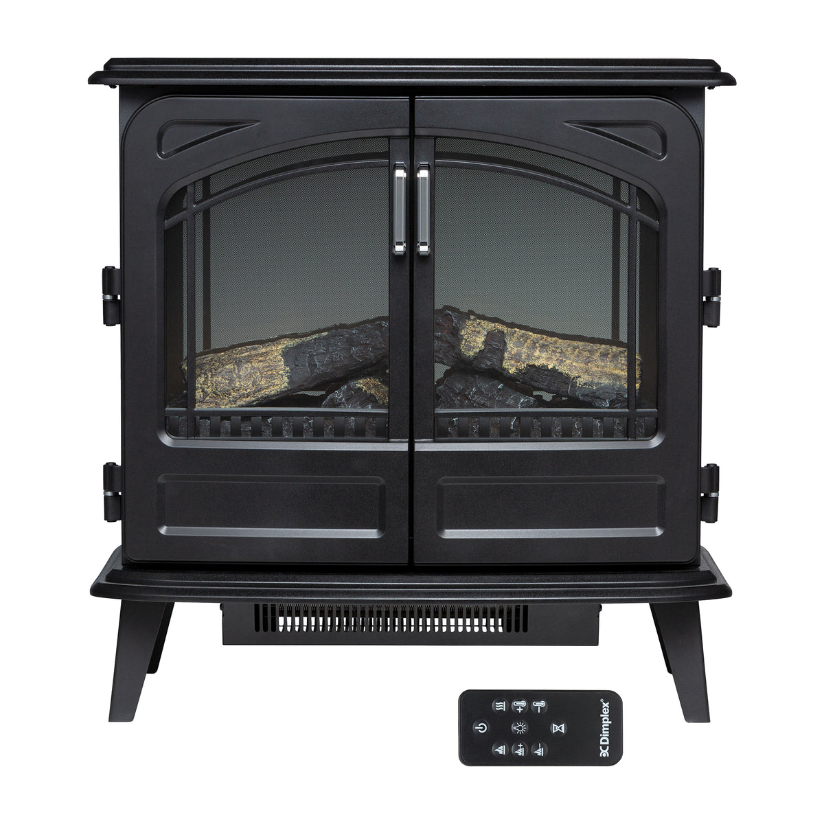 Dimplex Leckford Optiflame Electric Fire Stove - 2kW