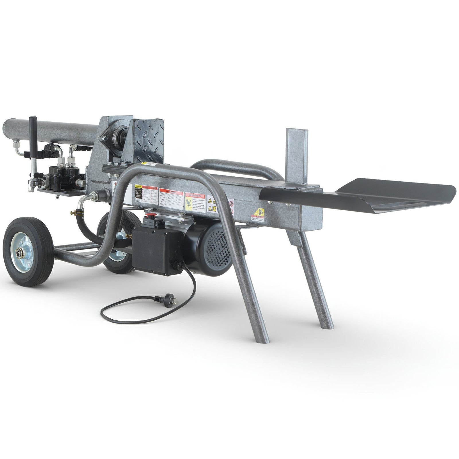 Yukon 12 Tonne Electric Hydraulic Log Splitter Heavy-Duty Firewood Splitter