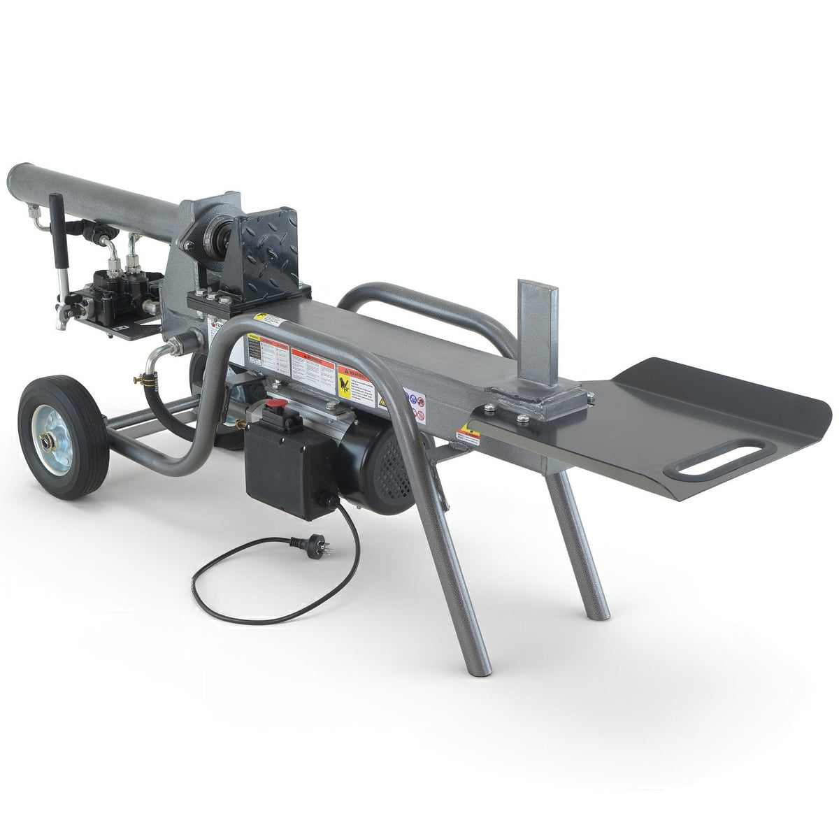 Yukon 12 Tonne Electric Hydraulic Log Splitter Heavy-Duty Firewood Splitter