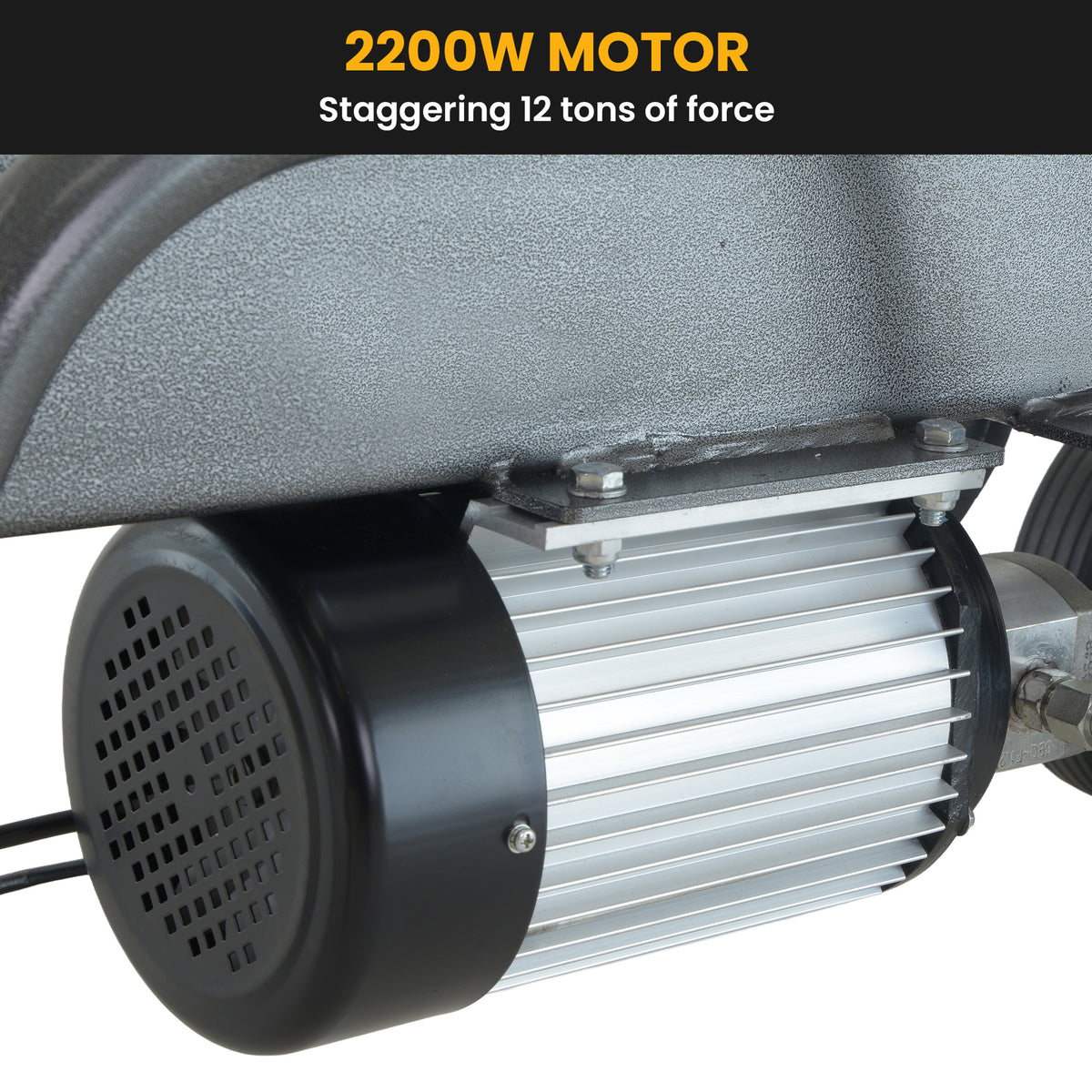 Yukon 12 Tonne Electric Hydraulic Log Splitter Heavy-Duty Firewood Splitter