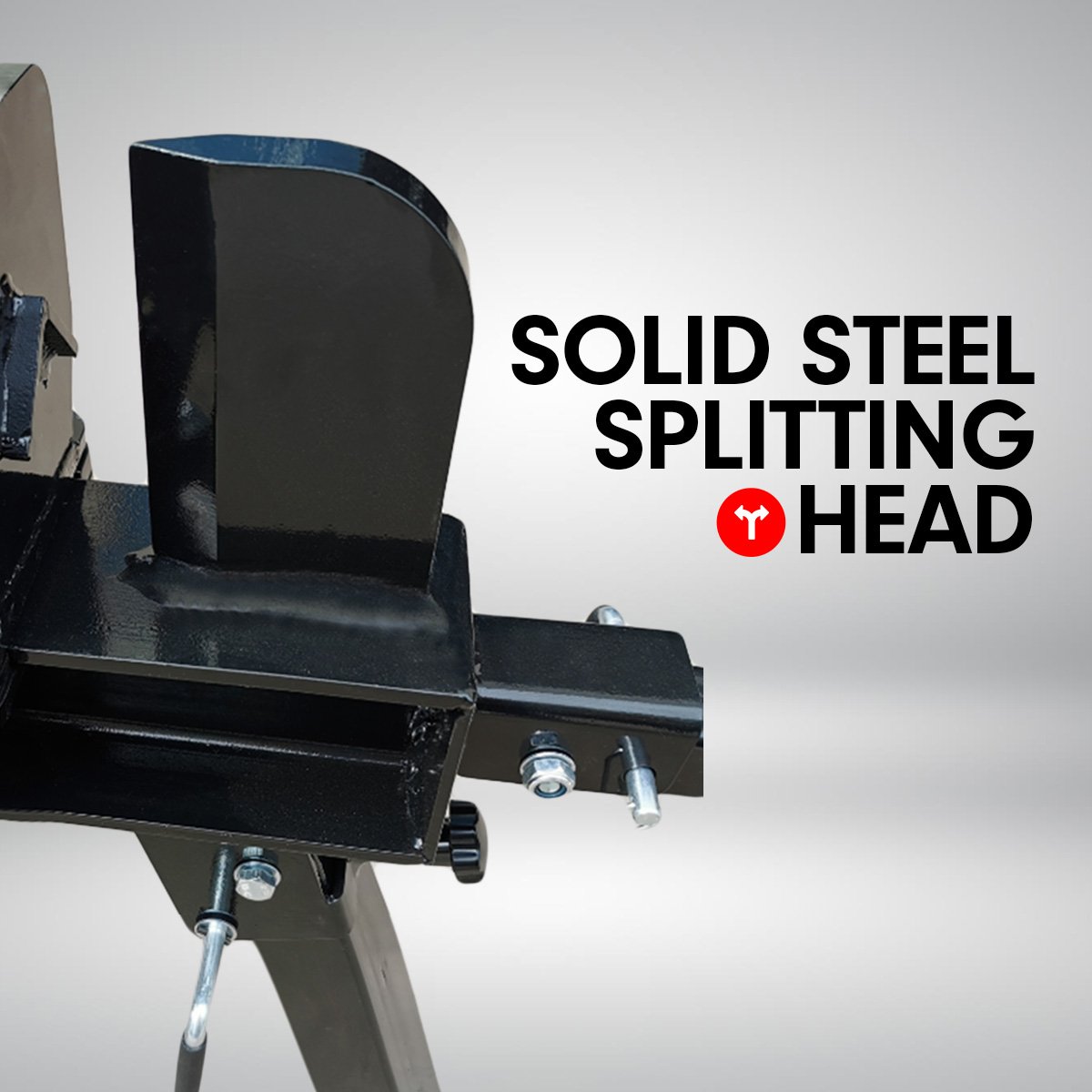 Yukon 18 Ton Petrol Log Splitter Wood Cutter Hydraulic Ram Wood Cutter Firewood Chopper Axe Wedge