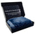 Laura Hill 800-gsm Faux Mink Throw Rug Blanket Queen Size Double-sided Large 220 X 240cm Heavy - Blue