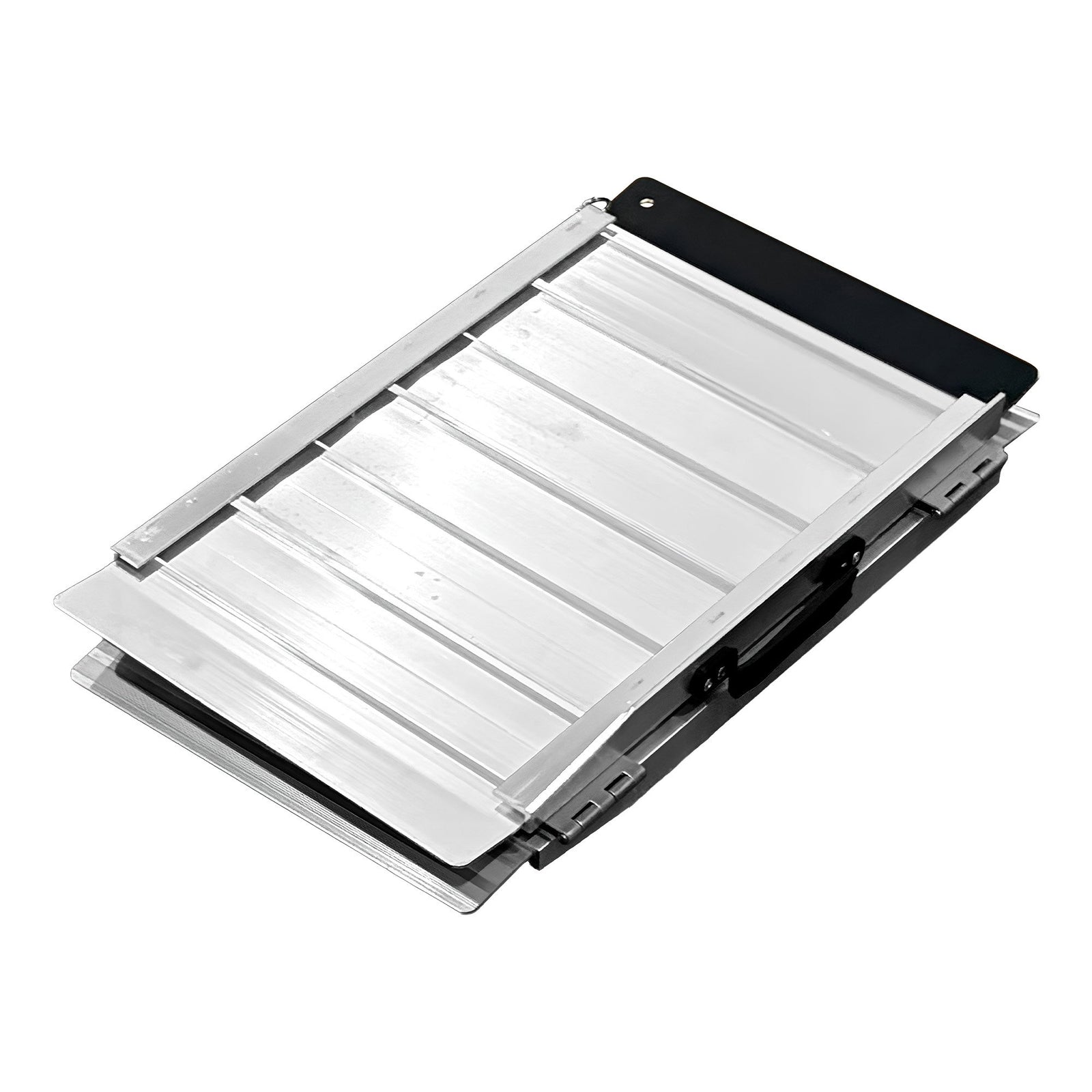 Kartrite Aluminium Wheelchair Ramp 2FT Mobility Ramp with High Grip Surface Safety Side Rails Locking Pin & Carry Handle