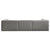 Sarantino Novi 3-Seater Modular Sofa with Ottoman in Grey Non-Slip Bottom Lounge