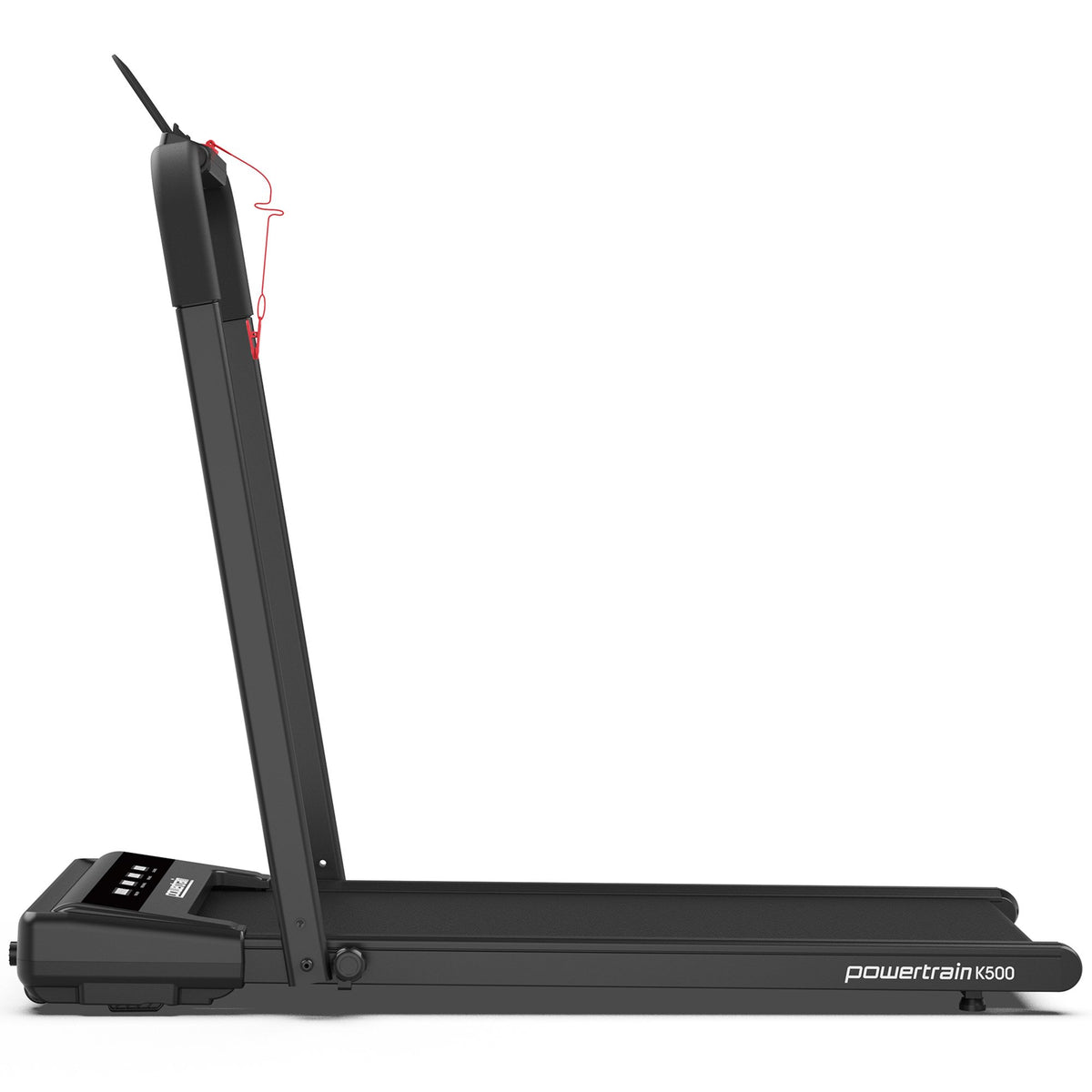 Powertrain K500 Walking Pad Treadmill 2 in 1 Foldable Walking &amp; Running Machine w/2.5HP Motor Dual LED Displays 2 Level