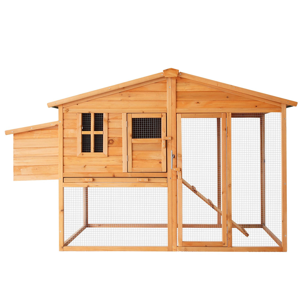 Furtastic Large Chicken Coop &amp; Rabbit Hutch With Ramp