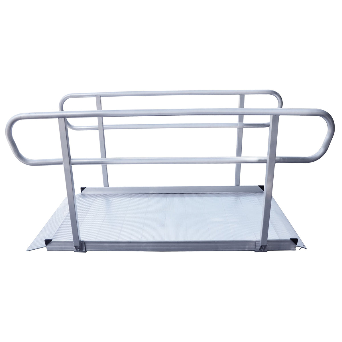 Kartrite 6ft Portable Aluminium Mobility Threshold Access Wheelchair Ramp w/ Handrails