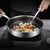 Stainless Steel Frying Pan Non-Stick Cooking Frypan Cookware 28cm Honeycomb Single Sided