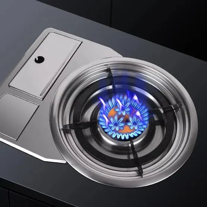 AMZ Korean Portable Gas BBQ Stove Grill Plate Burner Butane Camping Gas Cooker