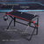Gaming Desk Desktop PC Computer Desks Desktop Racing Table Office Laptop Home K-Shaped Legs Black 140cm