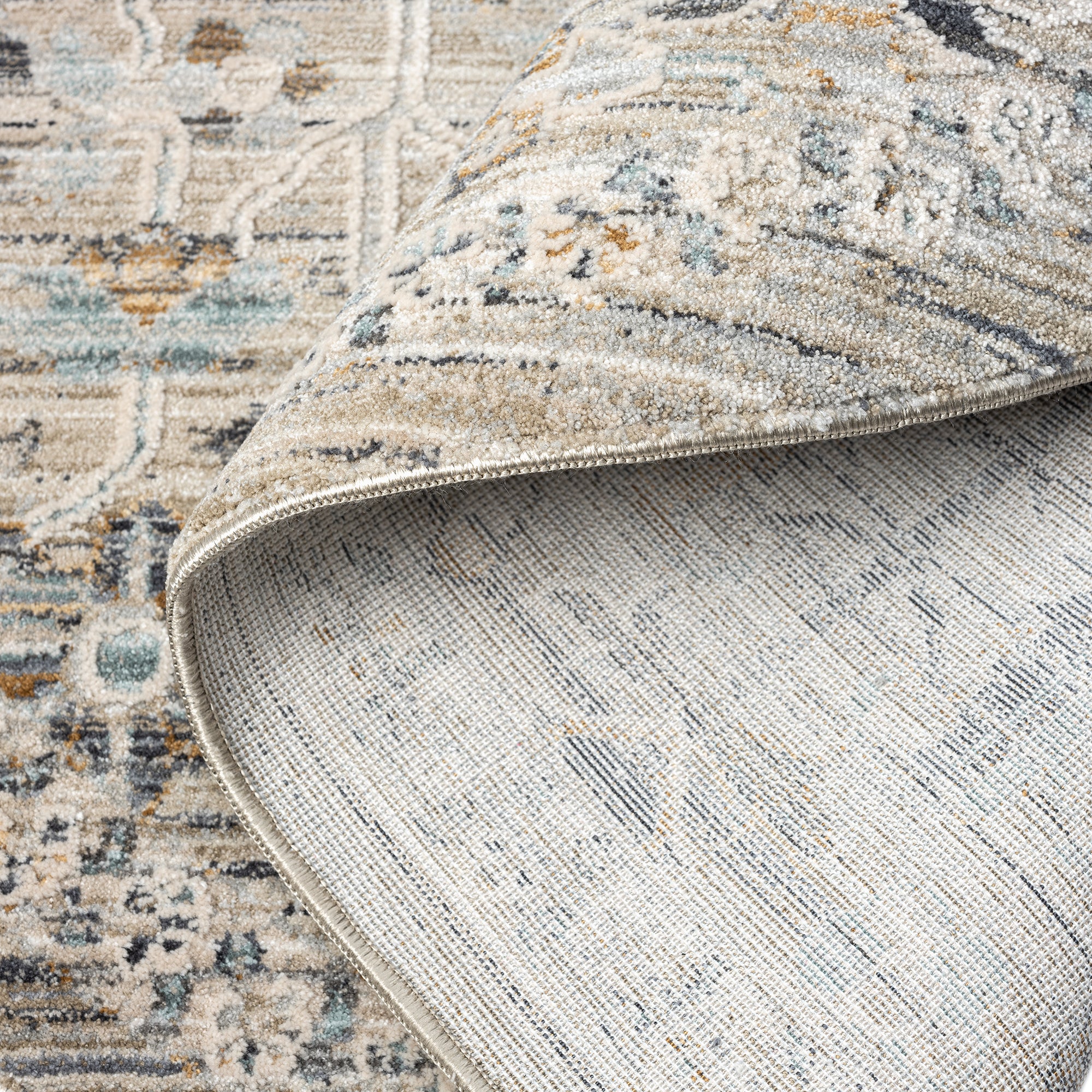 Aubre Contemporary Area Rug - Taupe - 160x240