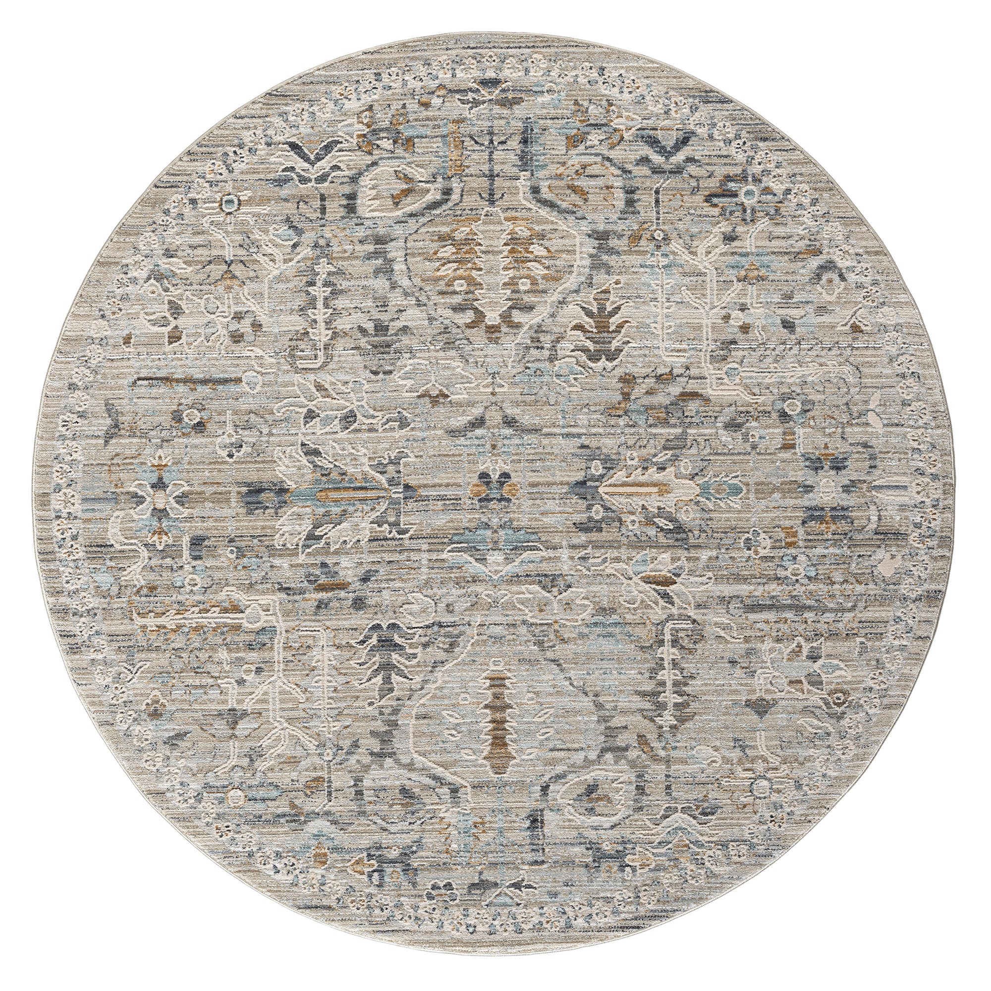 Aubre Contemporary Area Rug - Taupe - 200x290