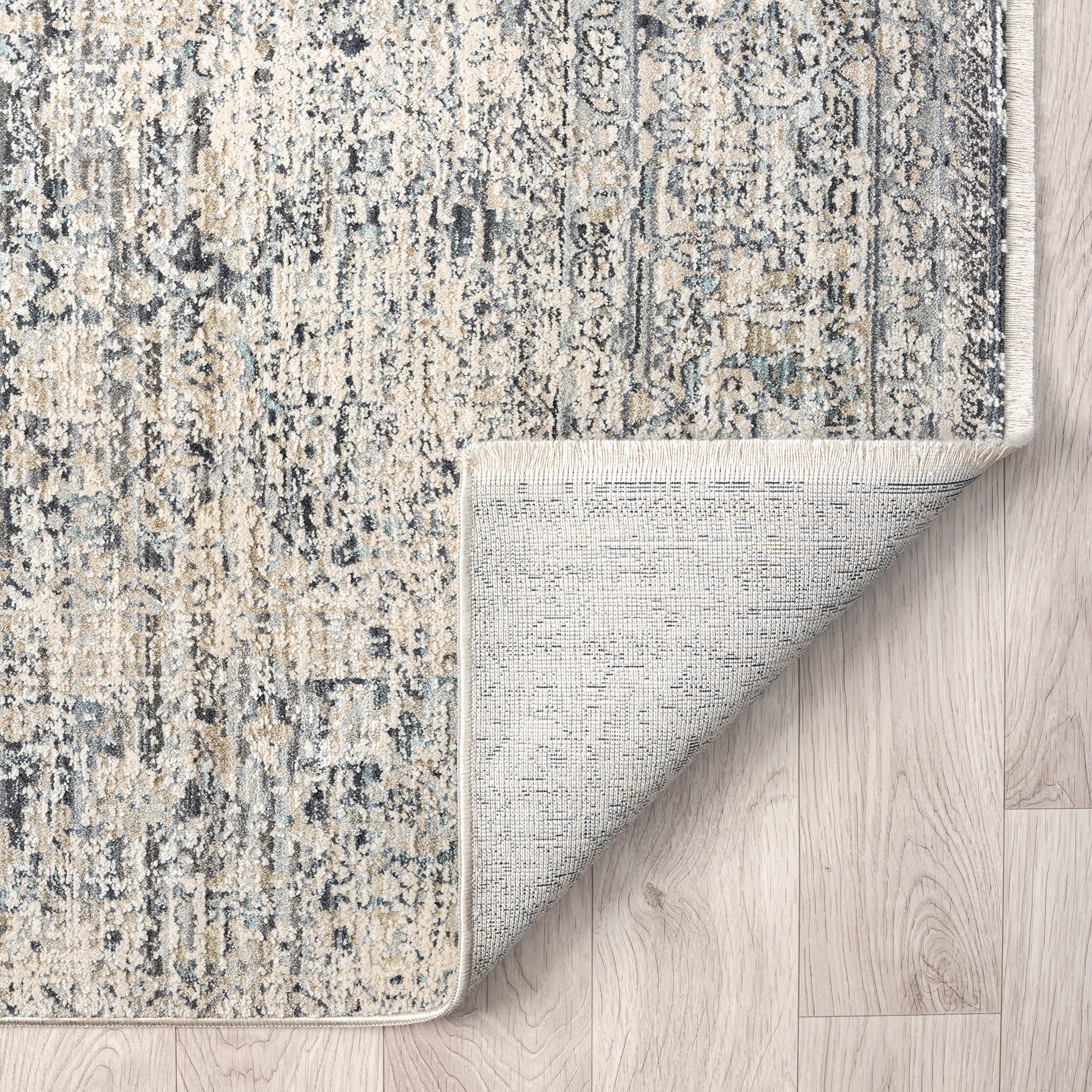 Aubre Contemporary Area Rug - Sand - 300x400