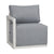 Alfresco Serenity Outdoor Lounge Set – Charcoal Grey