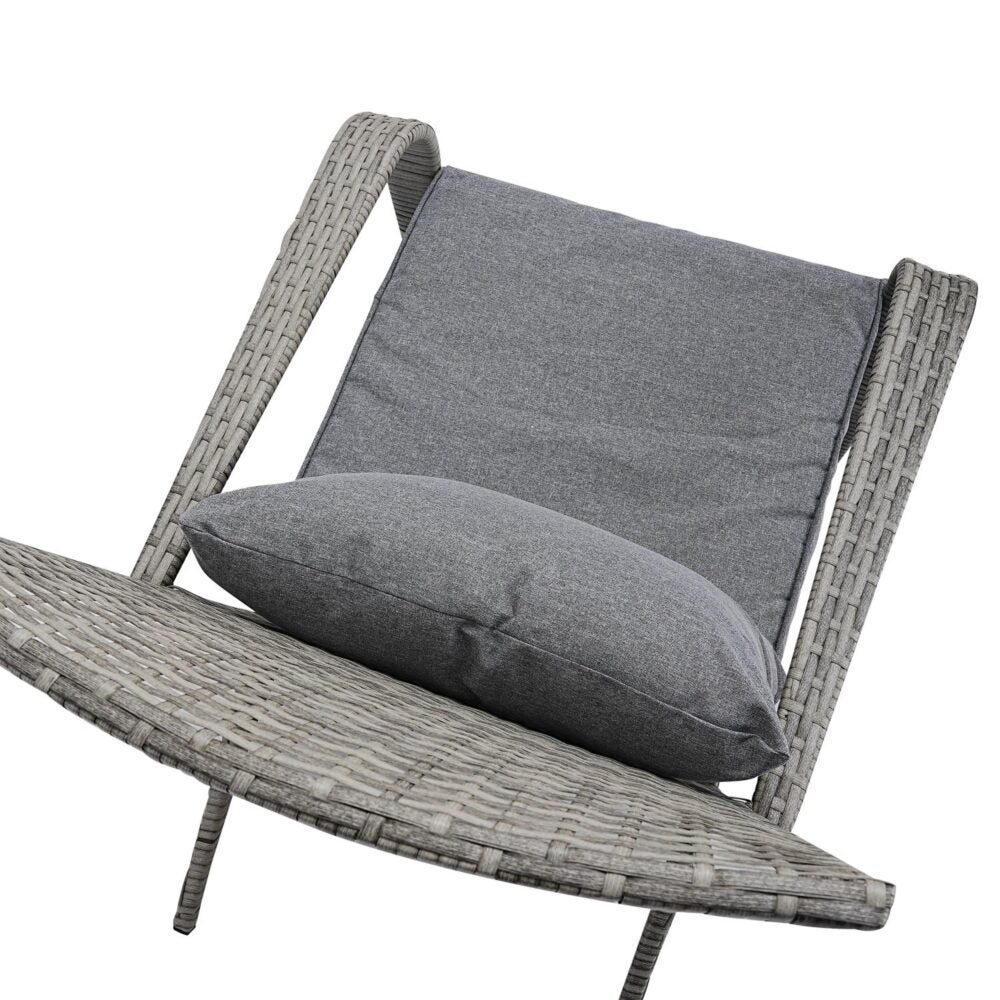 Coastal Weave Reclining Armchair with Bonus Cushion Covers