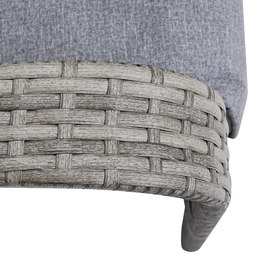 Coastal Weave Reclining Armchair with Bonus Cushion Covers