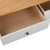 Sleek Natural Wood Rectangle Coffee Table