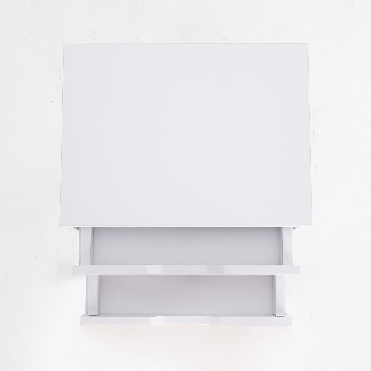 2X Bedside Table 2 Drawer Wood Leg Storage Cabinet Nightstand SUZY WHITE