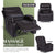 8-Point Electric Massage Recliner Chair - PU Leather Electric Lounge Sofa Armchair HARLOW BROWN