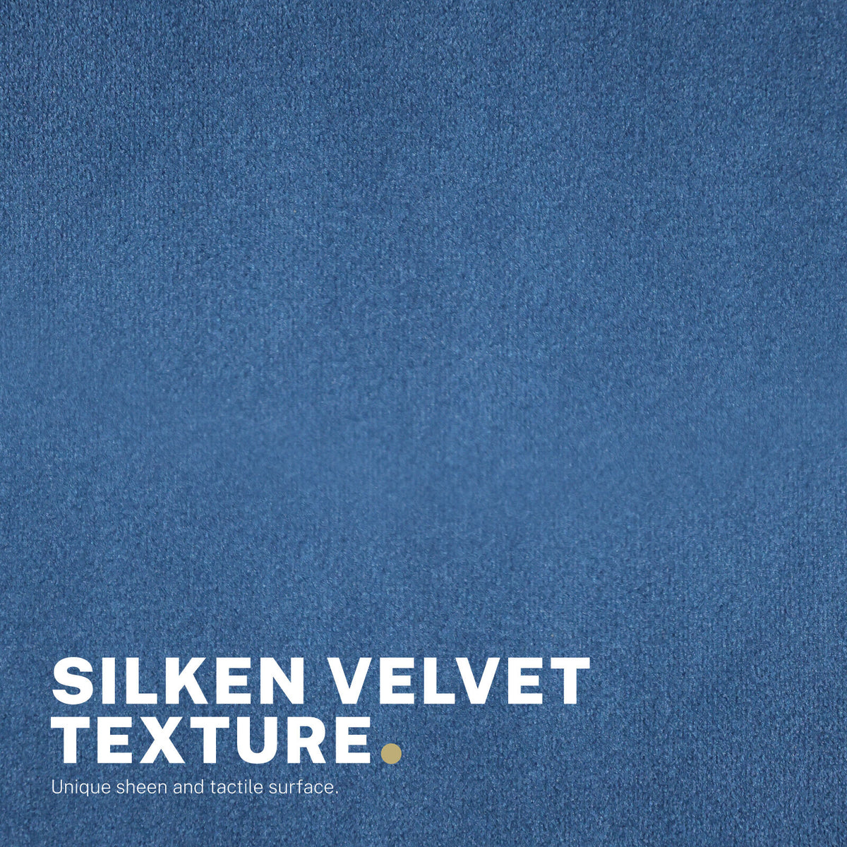 Desk Armchair - Home Office Swivel Chair Adjustable Height Seat PLUME BLUE