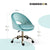 Office Desk Chair - Velvet Home Office Swivel Computer Seat COVE BLUE