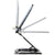 Adjustable Laptop Stand Foldable Tablet Book PC Holder Desk WHITE